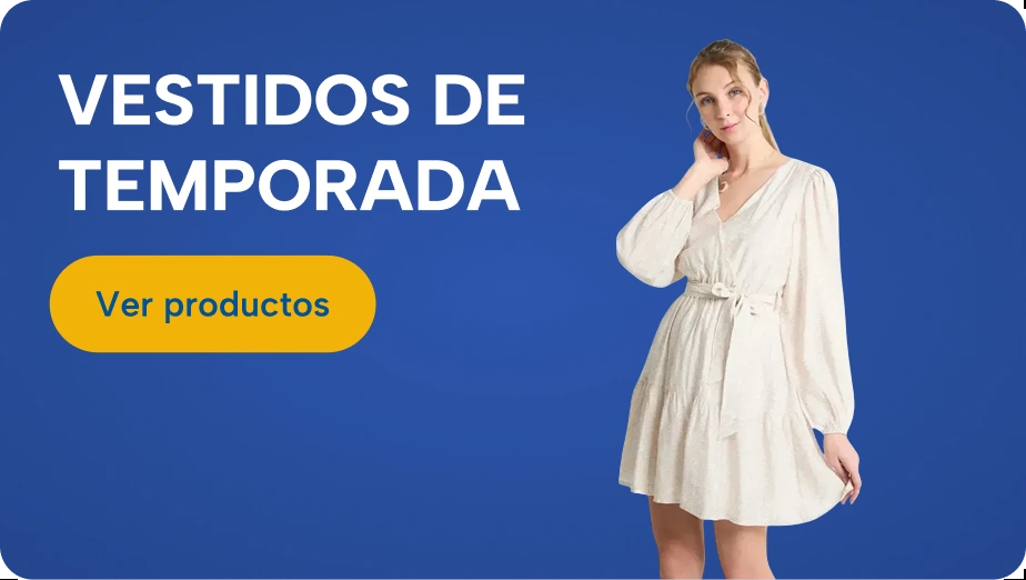 vestidos de temporada en clasco